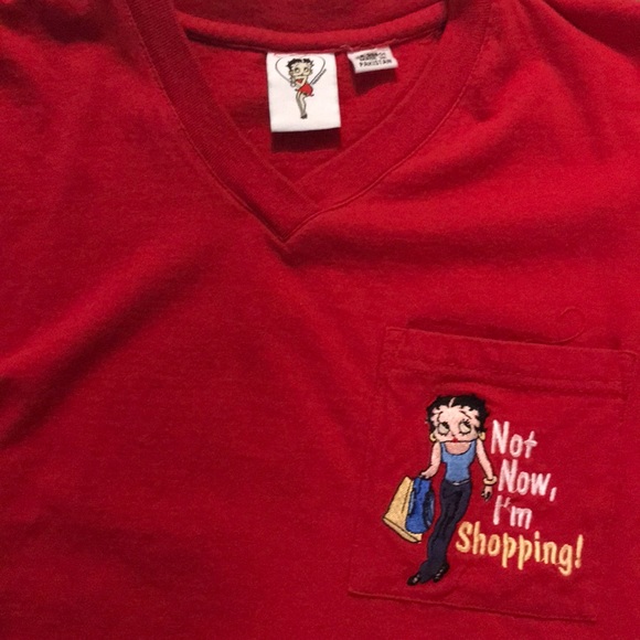 Betty Boop Top Vintage - Picture 2 of 2